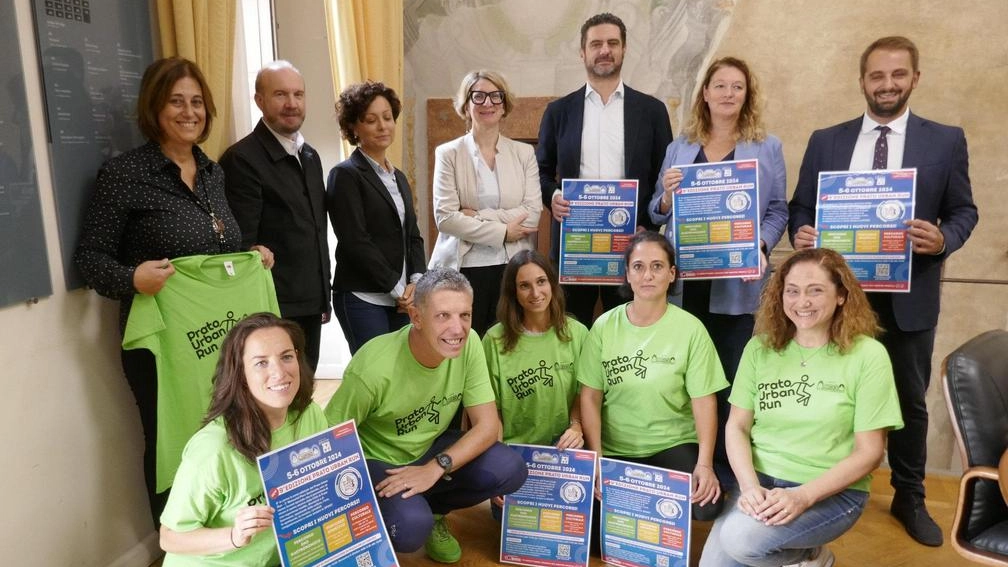 La presentazione della nona edizione della «Prato urban run» La presentazione della nona edizione della «Prato urban run»