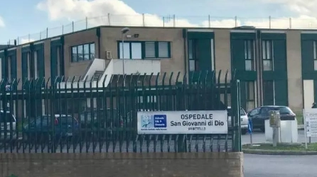 L'ospedale di Orbetello, dove è avvenuto il principio d'incendio L'ospedale di Orbetello, dove è avvenuto il principio d'incendio