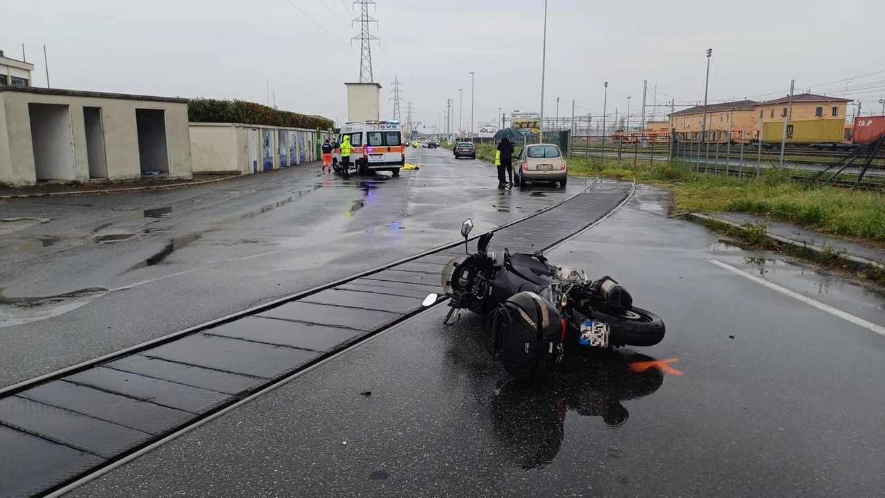 Il luogo dell’incidente dove ha perso la vita Massimiliano Sartor, 56 anni
