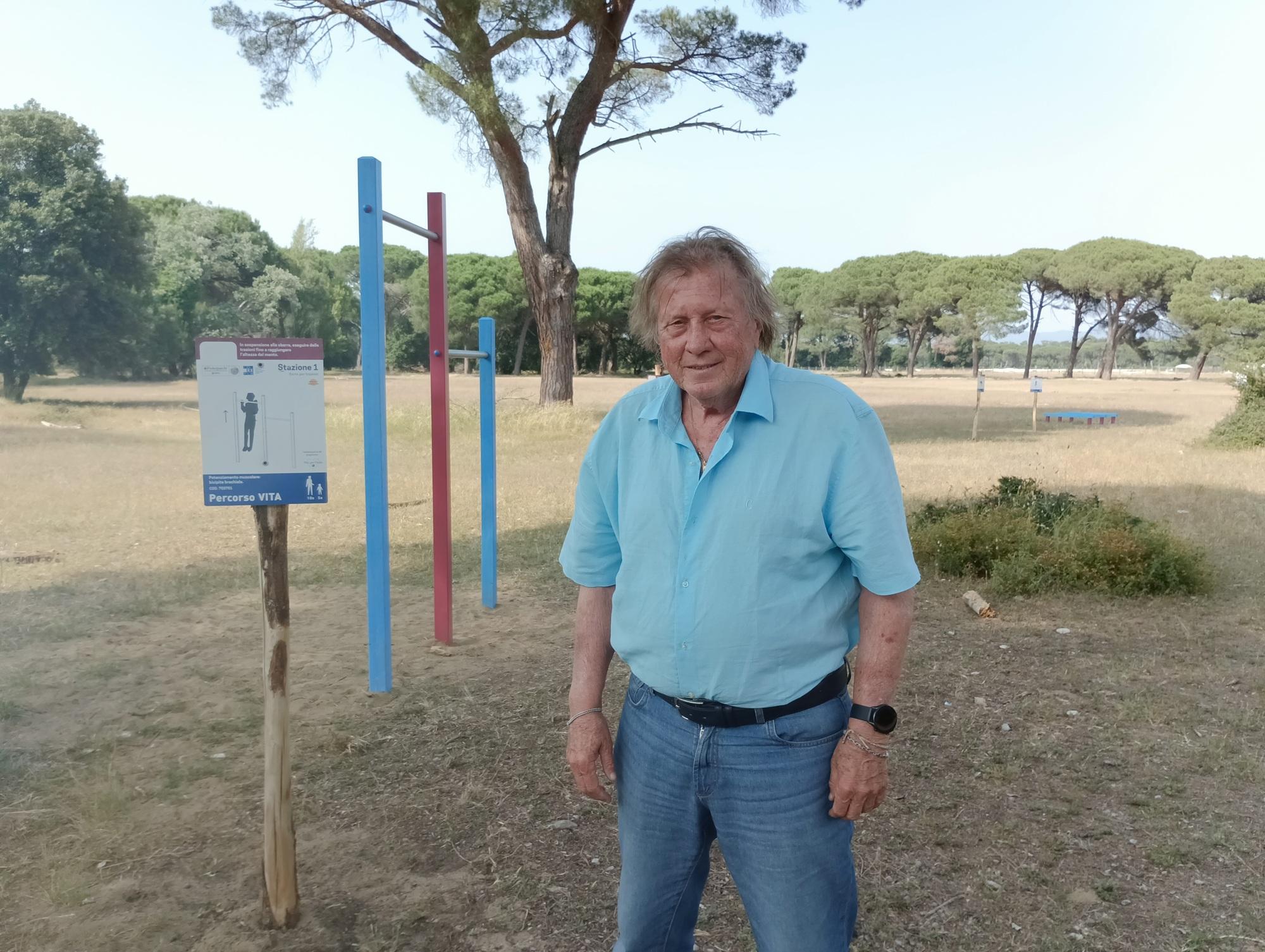 nel parco tra attivit224 sportiva e natura arriva un nuovo percorso vita