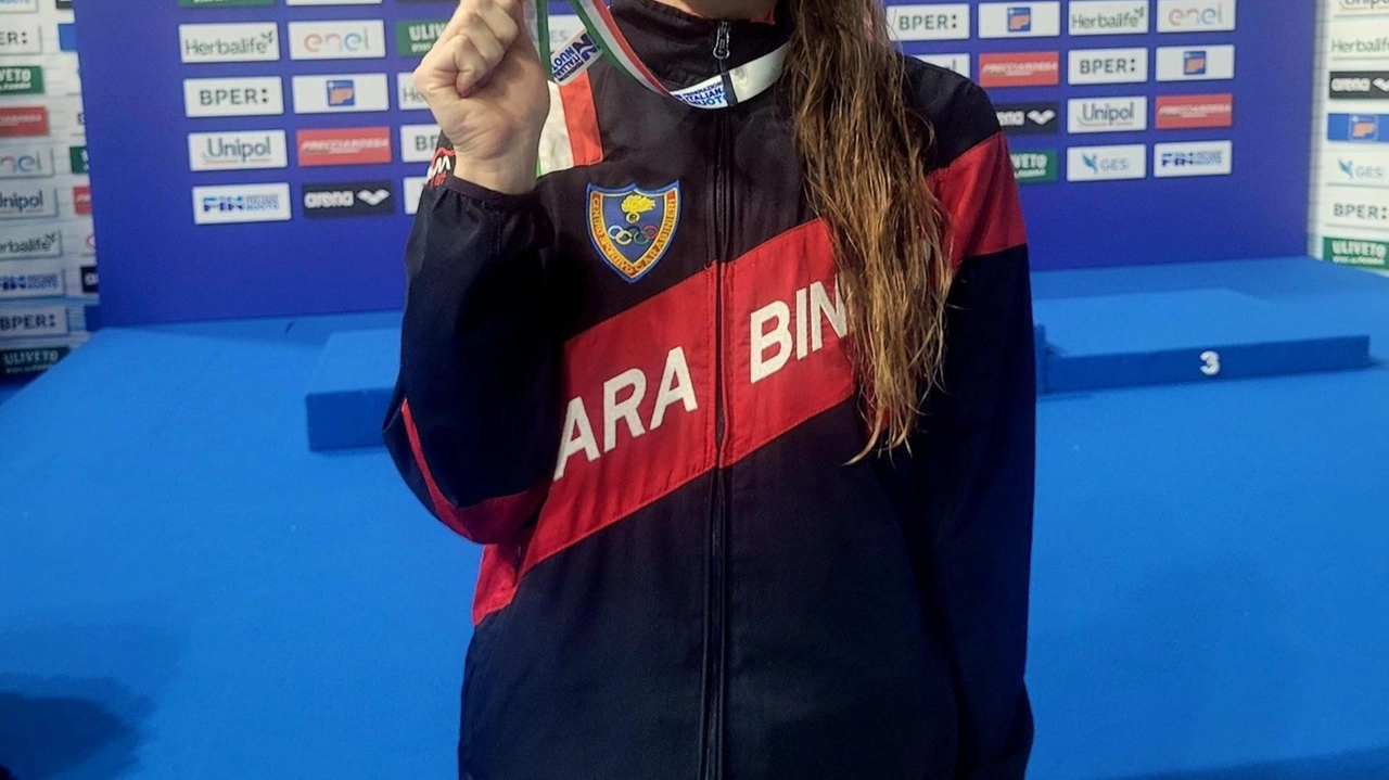 La nuotatrice azzurra Lisa Angiolini è nata a Poggibonsi La nuotatrice azzurra Lisa Angiolini è nata a Poggibonsi