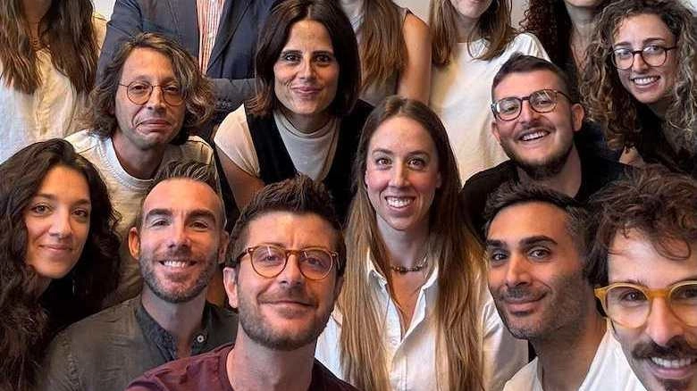 Il team di Hubic,quartier generale in viale della Repubblica