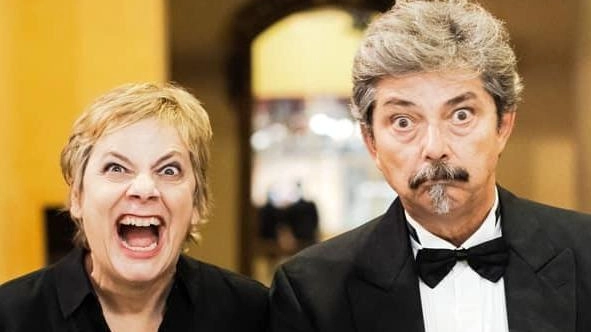 Maria Cassi e Leonardo Brizzi, che stasera al Teatro del Popolo di Castelfiorentino porteranno in scena “Recital” Maria Cassi e Leonardo Brizzi, che stasera al Teatro del Popolo di Castelfiorentino porteranno in scena “Recital”