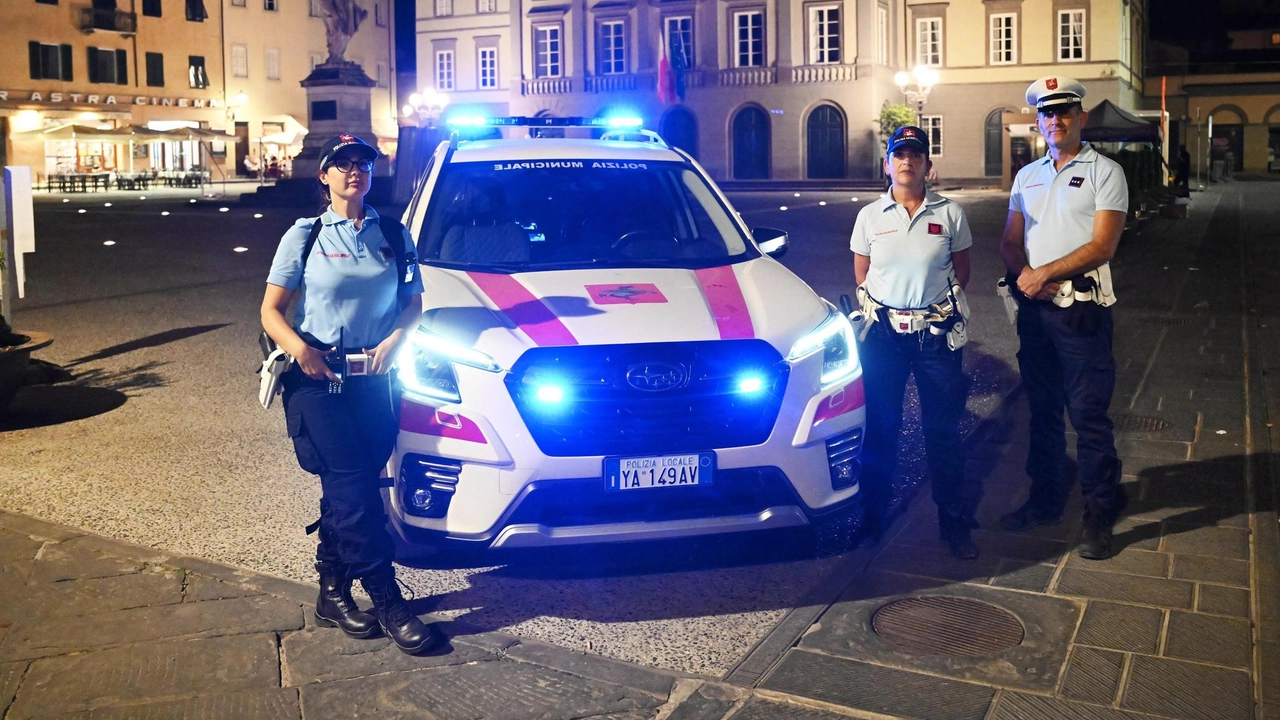 I controlli della polizia municipale di notte I controlli della polizia municipale di notte