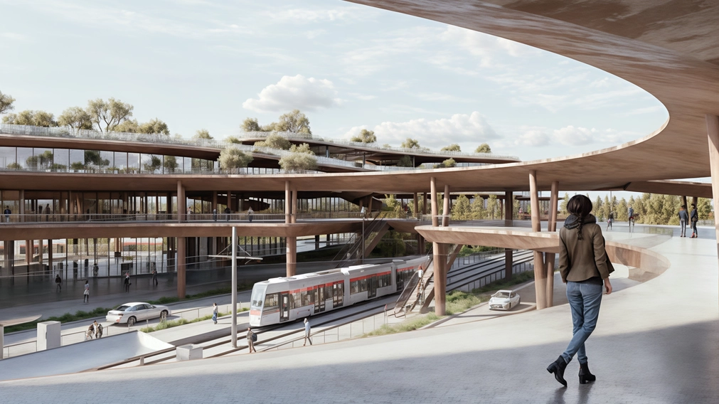 Nella foto il rendering del progetto: ecco come sarà il nuovo polo direzionale di Unicoop in viale Moro, pensato dallo studio Archea Nella foto il rendering del progetto: ecco come sarà il nuovo polo direzionale di Unicoop in viale Moro, pensato dallo studio Archea