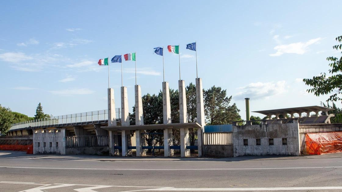 La prima tranche dei lavori iniziati nel 2024 allo stadio Mariotti dovrebbe finire all’inizio del 2026 (Goiorani) La prima tranche dei lavori iniziati nel 2024 allo stadio Mariotti dovrebbe finire all’inizio del 2026 (Goiorani)