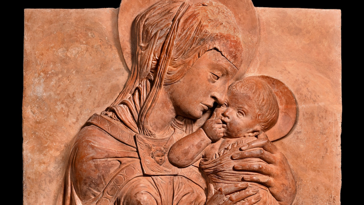 La Madonna di via Pietrapiana di Donatello La Madonna di via Pietrapiana di Donatello
