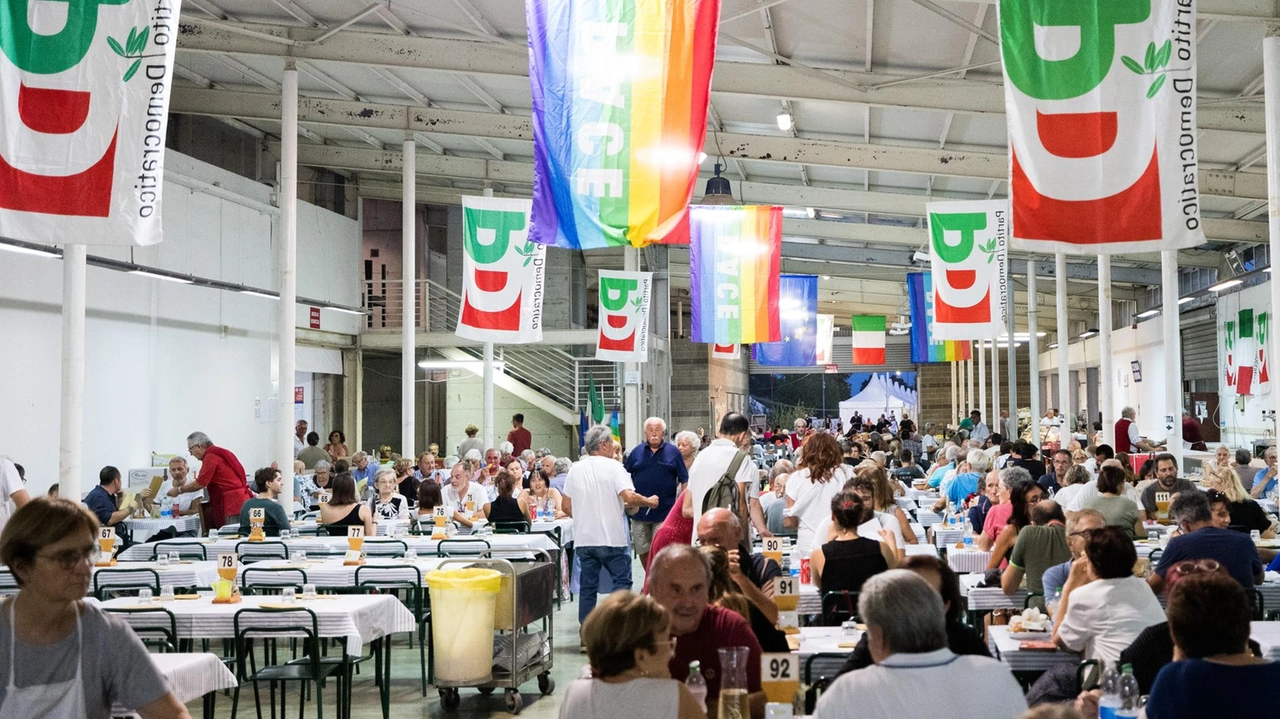 La festa dell’«Unità» in una foto d’archivio La festa dell’«Unità» in una foto d’archivio
