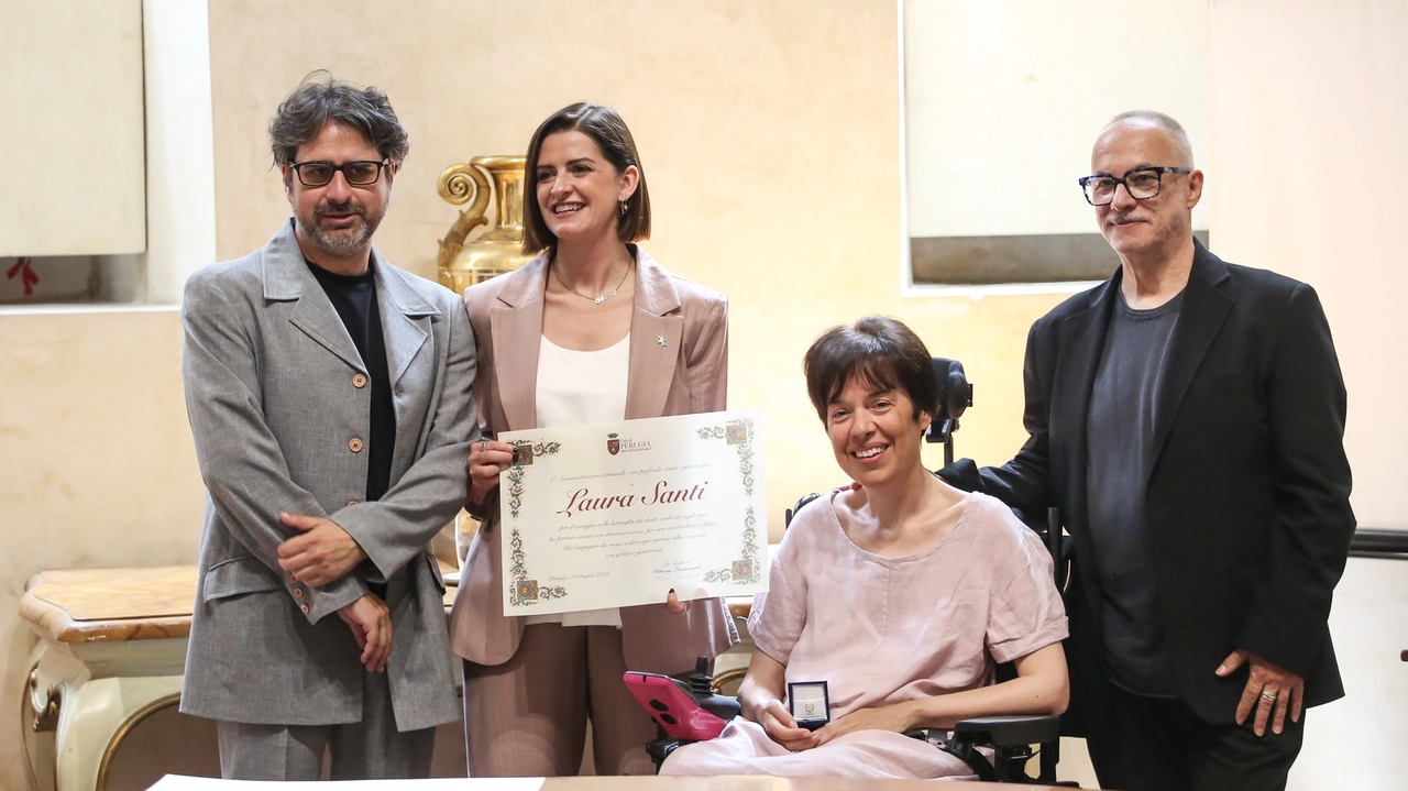 Baiocco d'oro a Laura Santi (foto Crocchioni) Baiocco d'oro a Laura Santi (foto Crocchioni)