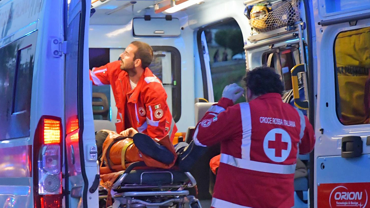 Sul posto sono intervenuti un’ambulanza e i carabinieri (foto archivio Germogli)