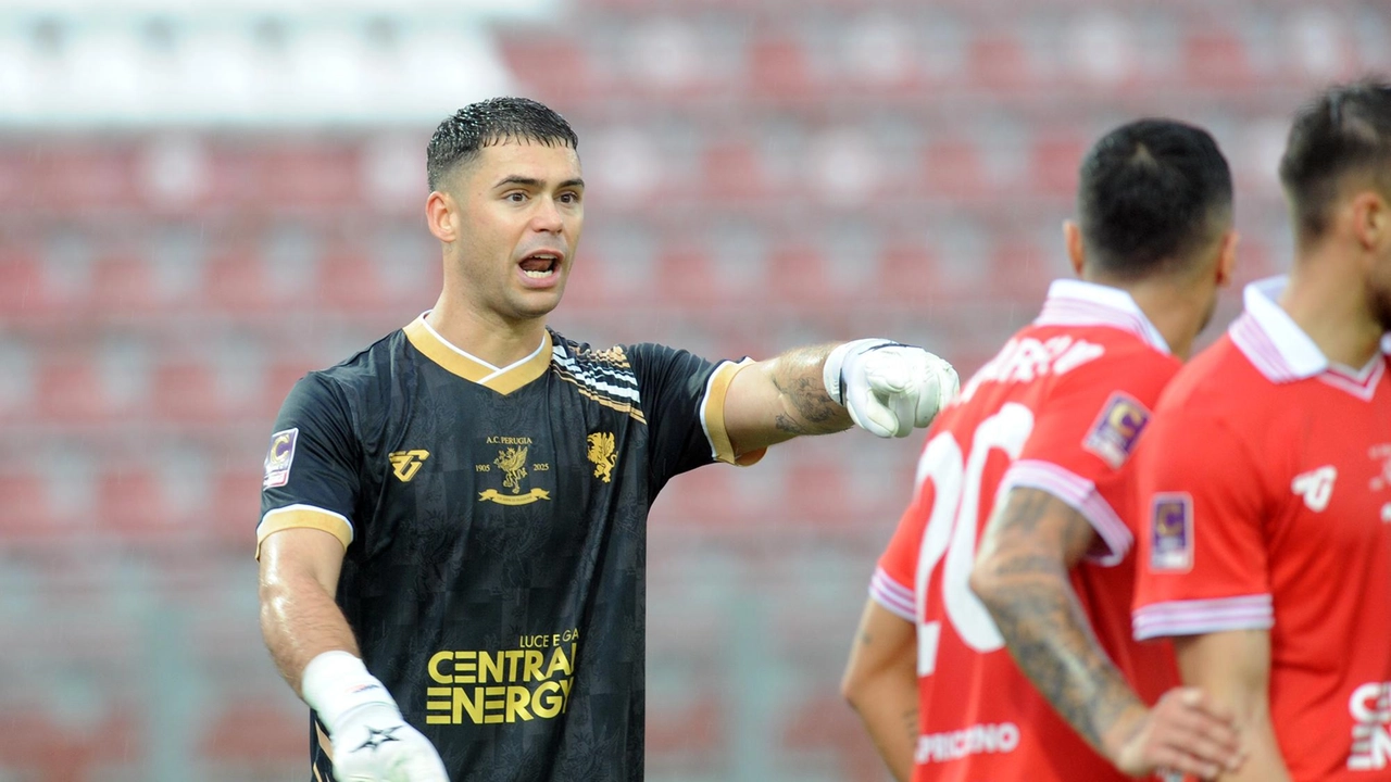 Gemello, il portiere del Grifo, protagonista della gara Gemello, il portiere del Grifo, protagonista della gara