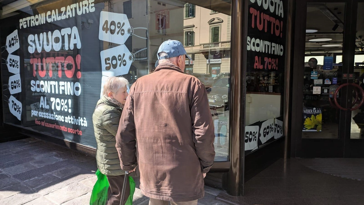 Il negozio di Borgo Giannotti sconta oltre il 50%. per altri due mesi circa