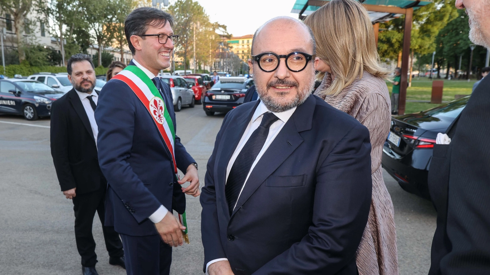 Il ministro Sangiuliano (Foto Cabras / New Press Photo)