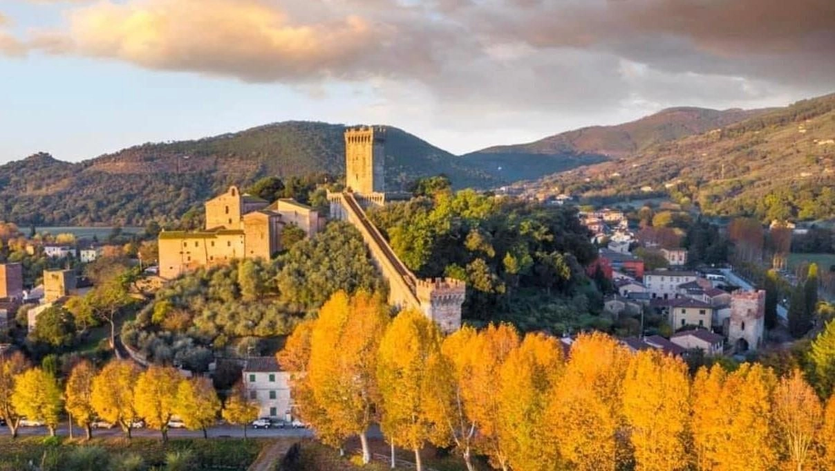 Una vista di Vicopisano, dove si terrà la mostra di Aldo Sussi Una vista di Vicopisano, dove si terrà la mostra di Aldo Sussi