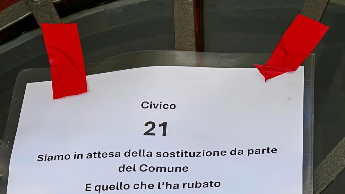 Banda ruba i numeri civici in centro. Duccio Balestracci scrive ai ladri: "E’ successo anche ad altri residenti"