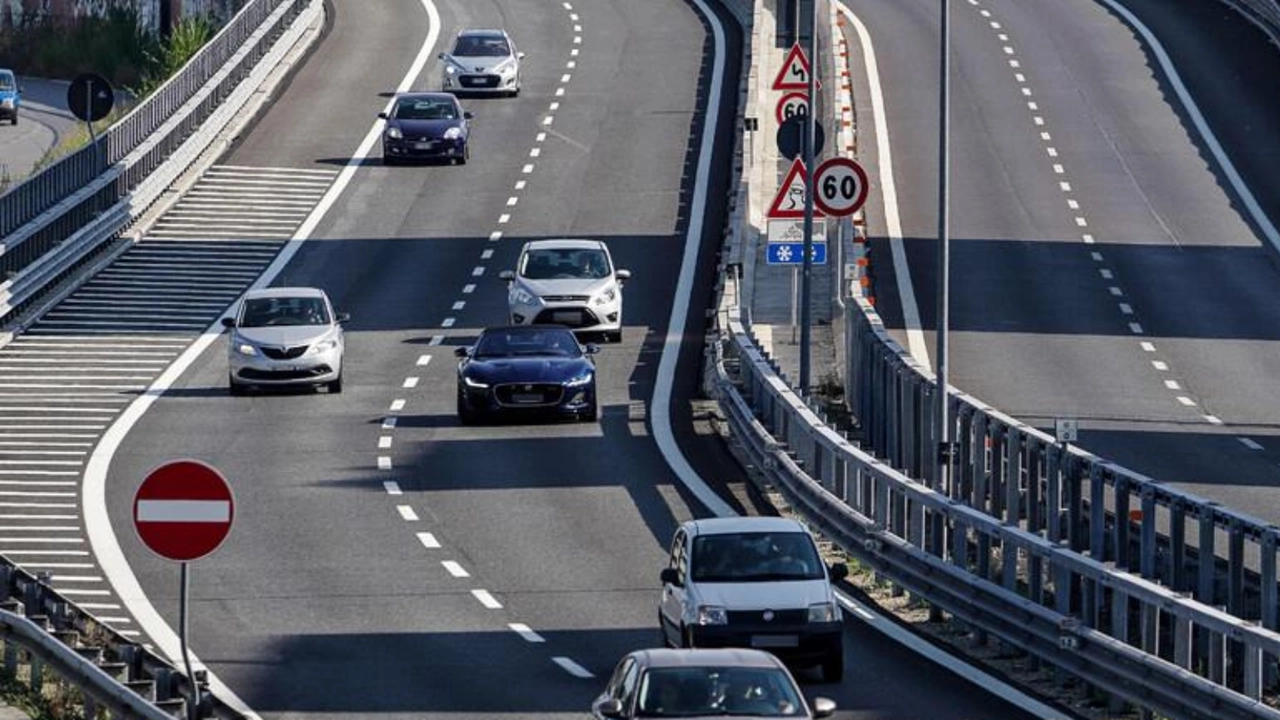 Un tratto autostradale (Foto di repertorio)