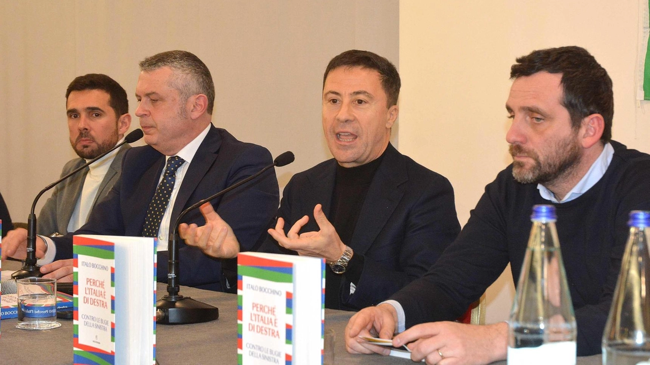 La presentazione del libro di Italo Bocchino La presentazione del libro di Italo Bocchino