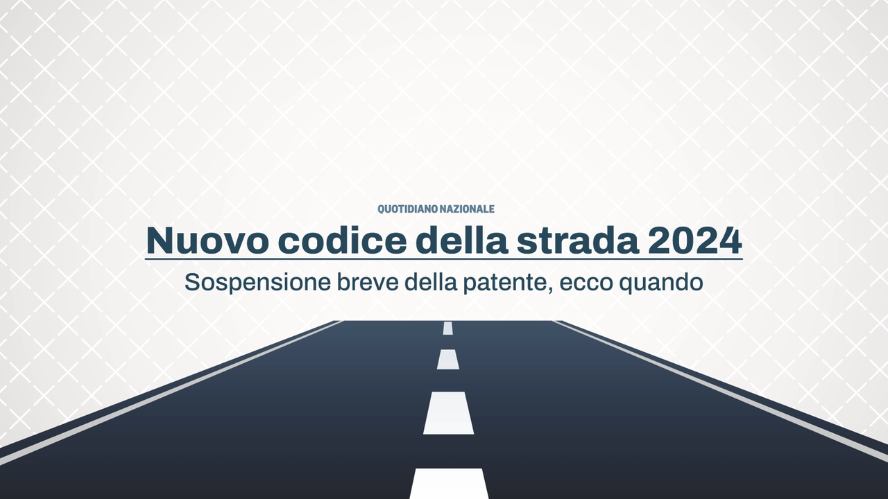 Il nuovo codice della strada 2024 entra in vigore da sabato 14 dicembre: ecco quando scatta la sospensione breve della patente