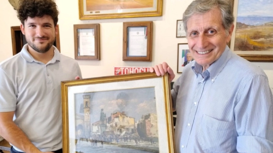 La donazione del quadro La donazione del quadro