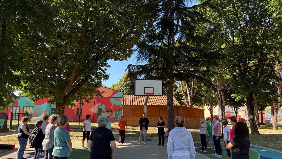 ginnastico dolce al parco un progetto al parco arcobaleno di bibbiena stazione