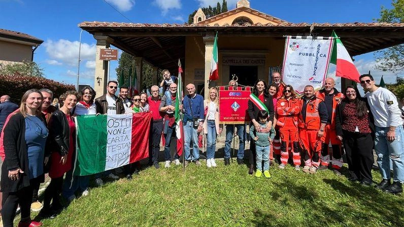 Scritte sul sacrario 25 Aprile e provocazioni: "Questa non è Montopoli. Denuncia contro ignoti"