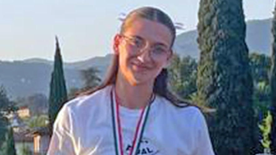 Gemma Fabbriciani campionessa toscana nel salto triplo Gemma Fabbriciani campionessa toscana nel salto triplo