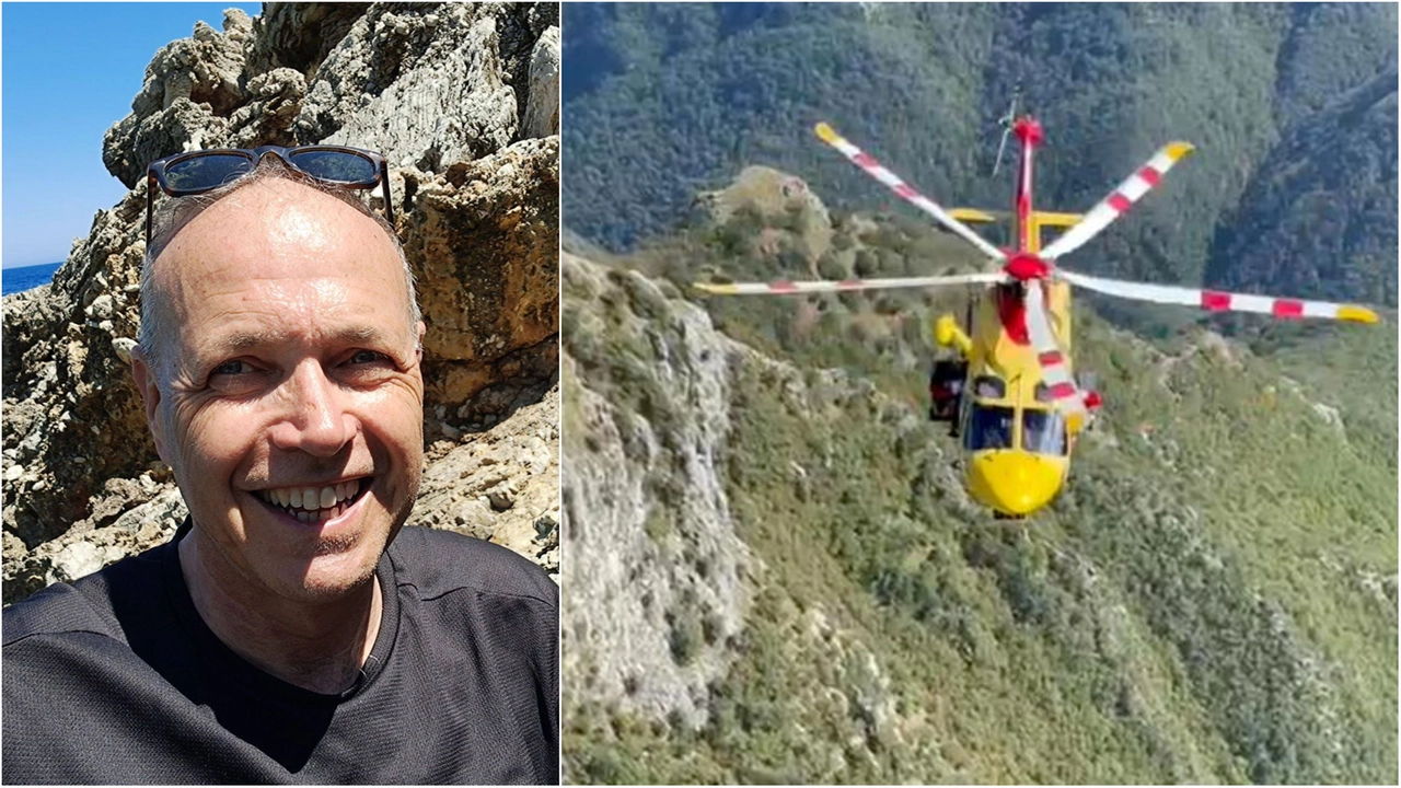 Tragedia sulle Apuane, Filippo Landini (nel riquadro) precipita e muore davanti alla moglie Tragedia sulle Apuane, Filippo Landini (nel riquadro) precipita e muore davanti alla moglie