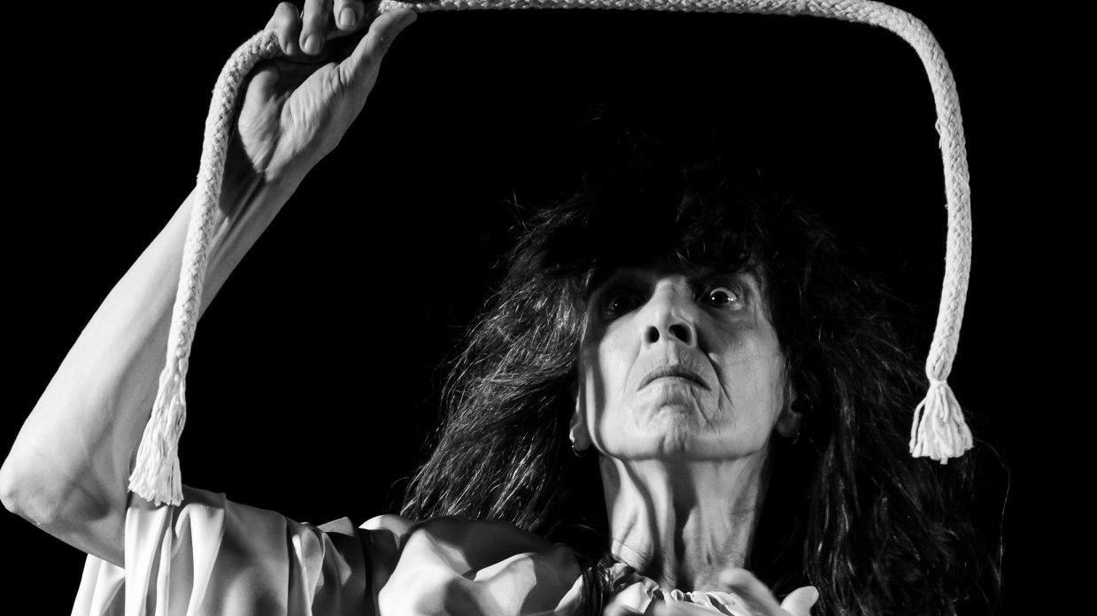 L’attrice pratese Monica Bucciantini L’attrice pratese Monica Bucciantini