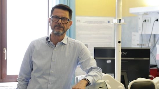 Il direttore del centro di medicina riabilitativa professor Carmelo Chisari Il direttore del centro di medicina riabilitativa professor Carmelo Chisari