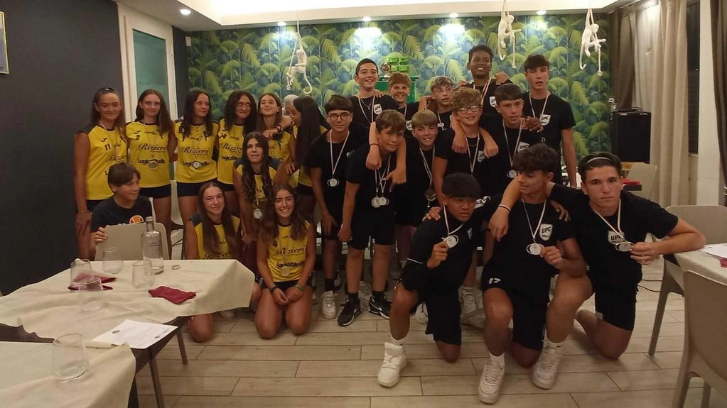 Le due squadre campioni regionali sono state ospitate dal presidente Ciomei Le due squadre campioni regionali sono state ospitate dal presidente Ciomei