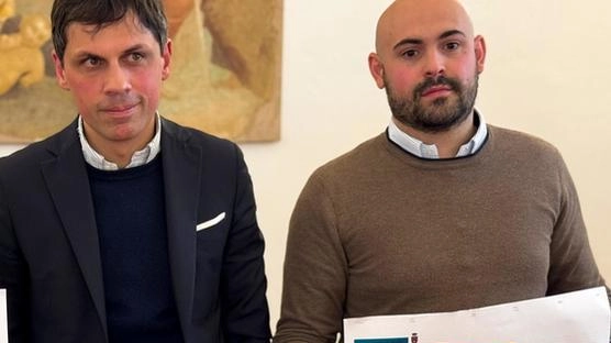 Il segretario regionale di Forza Italia Andrea Romizi con il consigliere comunale Edoardo Gentili Il segretario regionale di Forza Italia Andrea Romizi con il consigliere comunale Edoardo Gentili