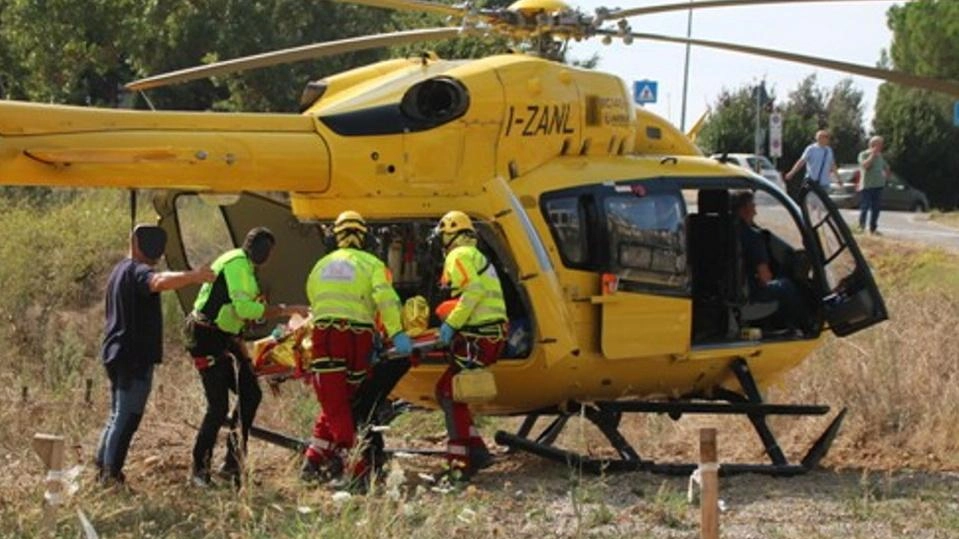 Pegaso ha accompagnato la giovane a Careggi Pegaso ha accompagnato la giovane a Careggi