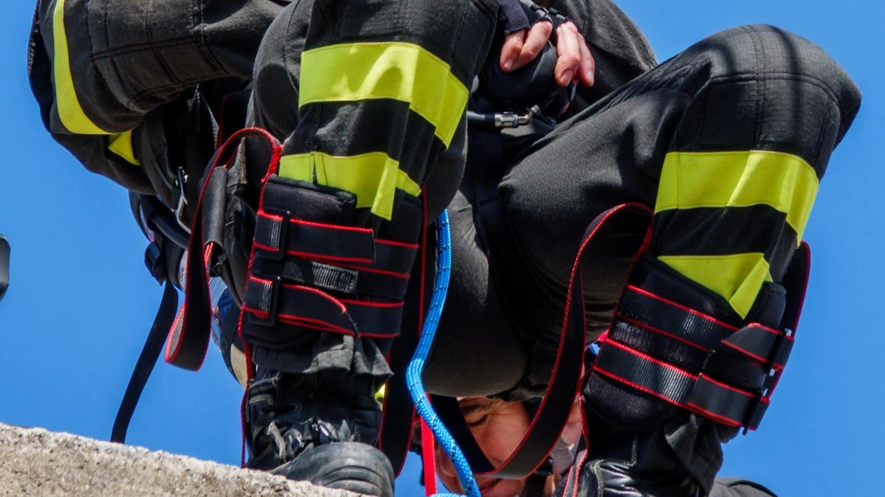 Addestramento dei vigili del fuoco