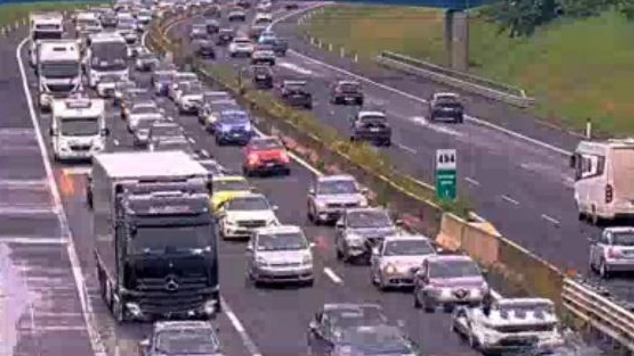 La coda sulla A1 tra Umbria e Lazio