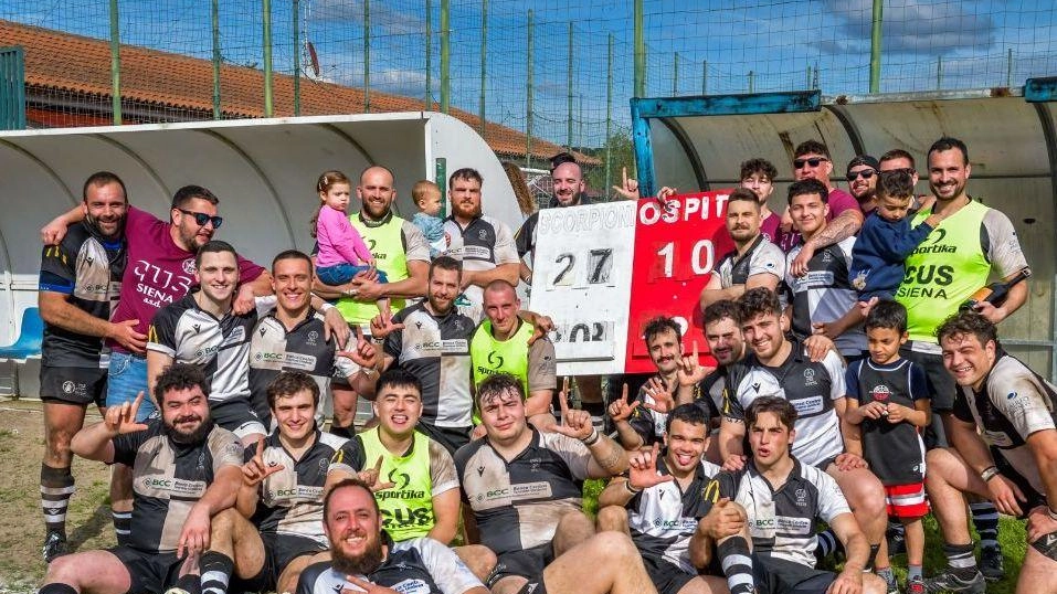 Banca Centro Cus Siena Rugby chiude la stagione al quarto posto in Serie B