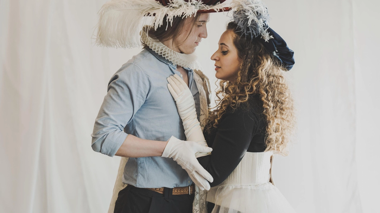 Un momento delle prove di ‘Opera Amore - Metaopera in un atto’
