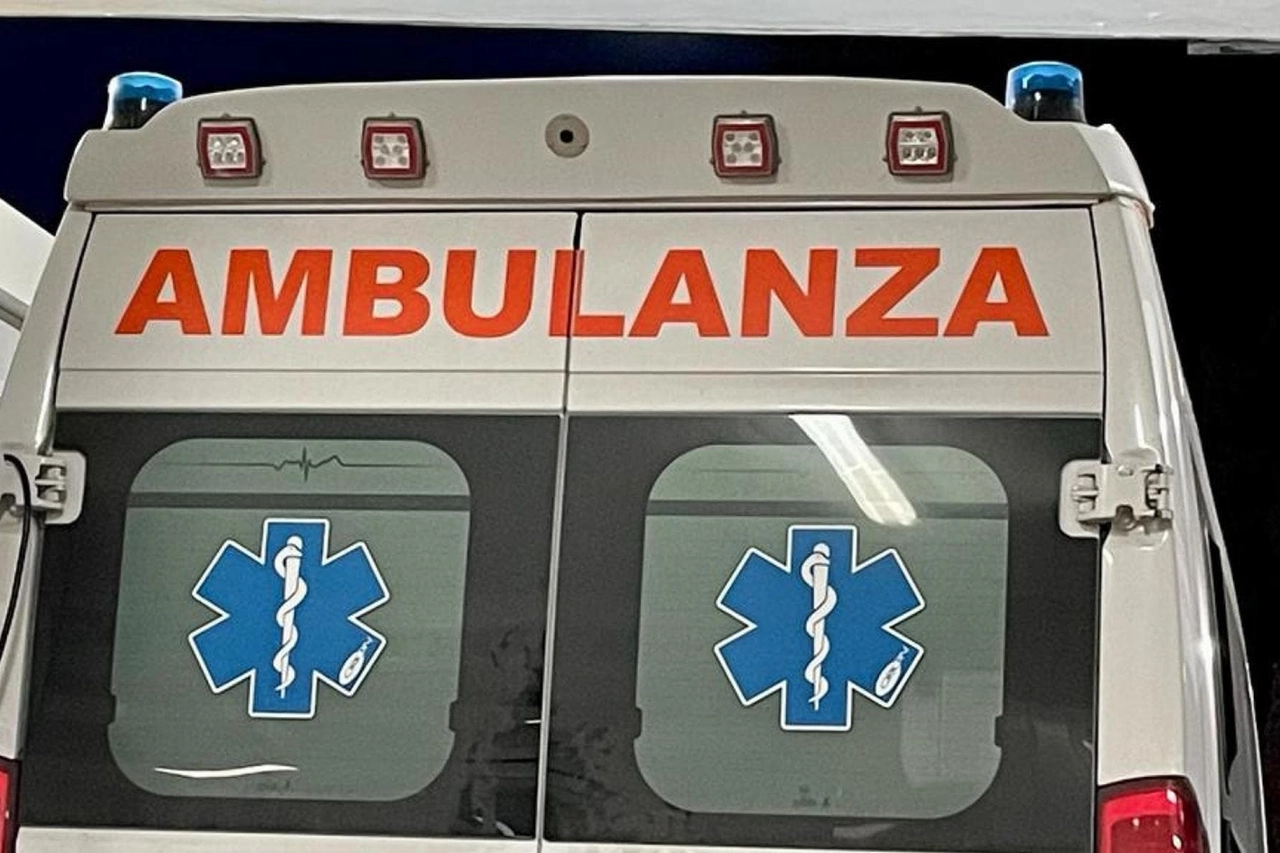 Un'ambulanza in una foto di repertorio