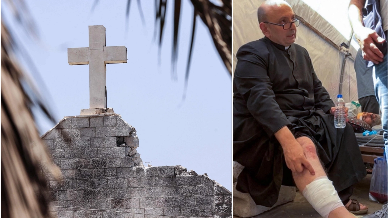 Netanyahu a Trump: “La chiesa di Gaza colpita per errore”. Tre morti, ferito padre Romanelli / 