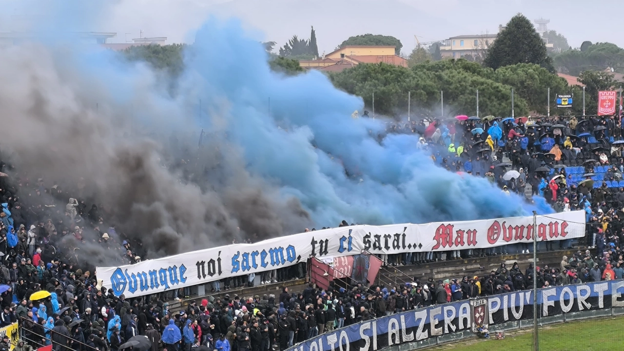 I tifosi della Curva Nord I tifosi della Curva Nord