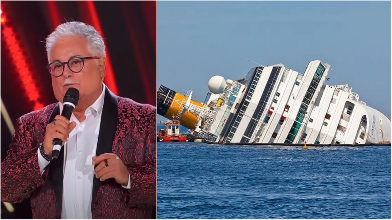 Antonello Tonna (Foto credit The Voice Senior, Rai1) sopravvissuto al naufragio della Costa Concordia