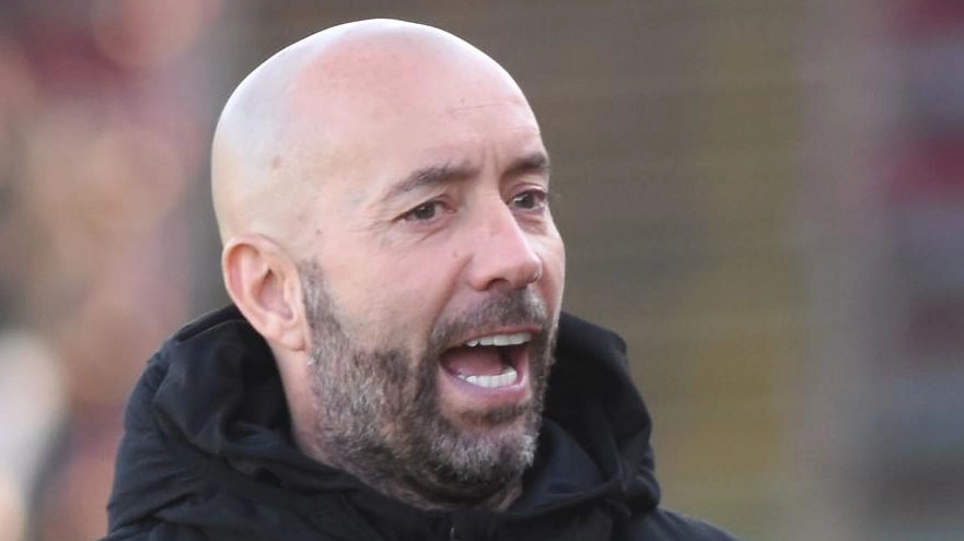 L’allenatore dell’Arezzo Cristian Bucchi L’allenatore dell’Arezzo Cristian Bucchi