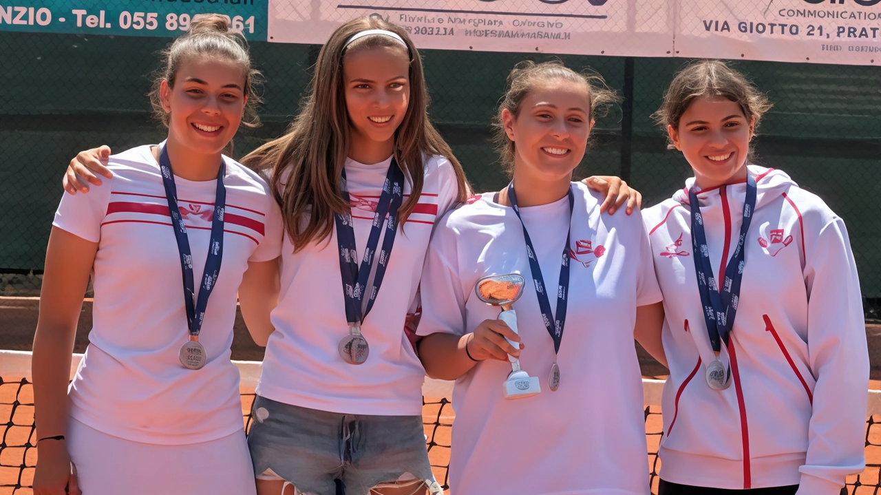 Le ragazze della D1 del Ct Firenze sono state promosse in serie C: che festa Le ragazze della D1 del Ct Firenze sono state promosse in serie C: che festa