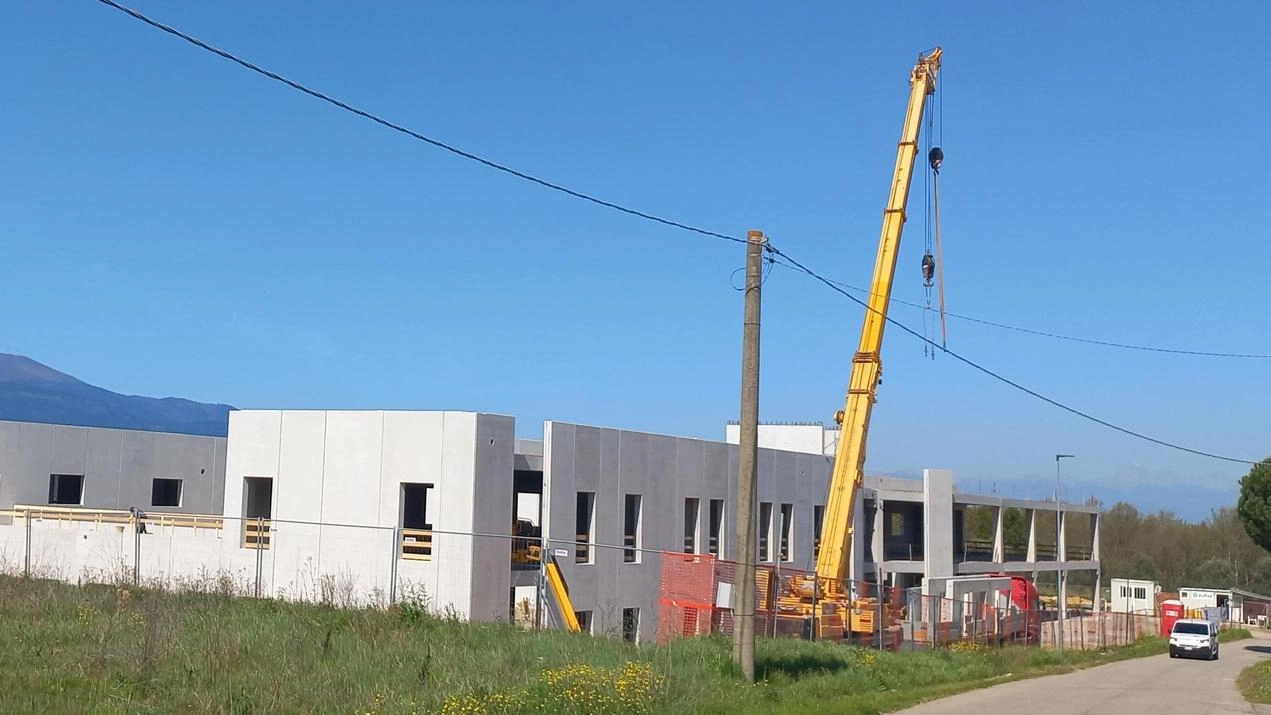 Il cantiere della residenza sanitaria