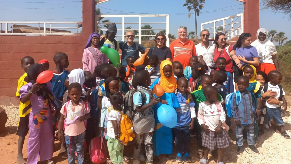 Una bella immagine dalla scuola École maternelle Denise Latini di Daga Dialaw, in Senegal: la serata di domani porterà nuove risorse per la struttura Una bella immagine dalla scuola École maternelle Denise Latini di Daga Dialaw, in Senegal: la serata di domani porterà nuove risorse per la struttura