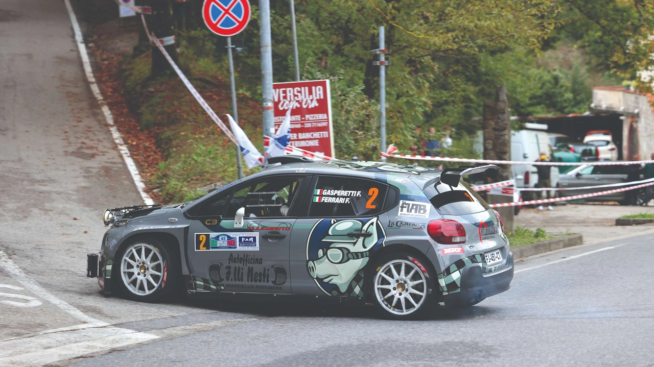 I vincitori del 45° Rally Città di Pistoia