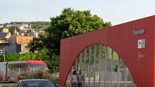 Ecco come sarà la fermata del Brt1 all’ospedale di Perugia. La linea da Castel del Piano a Fontivegge è in costruzione Ecco come sarà la fermata del Brt1 all’ospedale di Perugia. La linea da Castel del Piano a Fontivegge è in costruzione