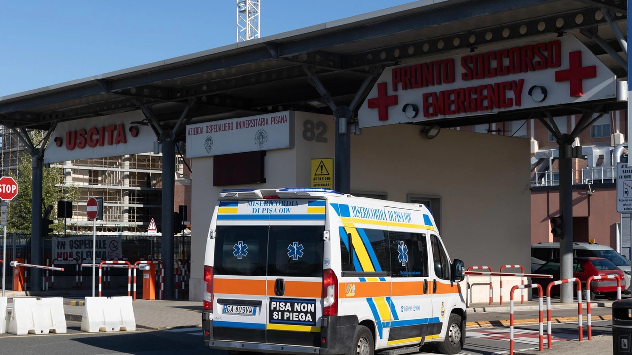 L'ingresso del Pronto soccorso dell'ospedale pisano di Cisanello L'ingresso del Pronto soccorso dell'ospedale pisano di Cisanello