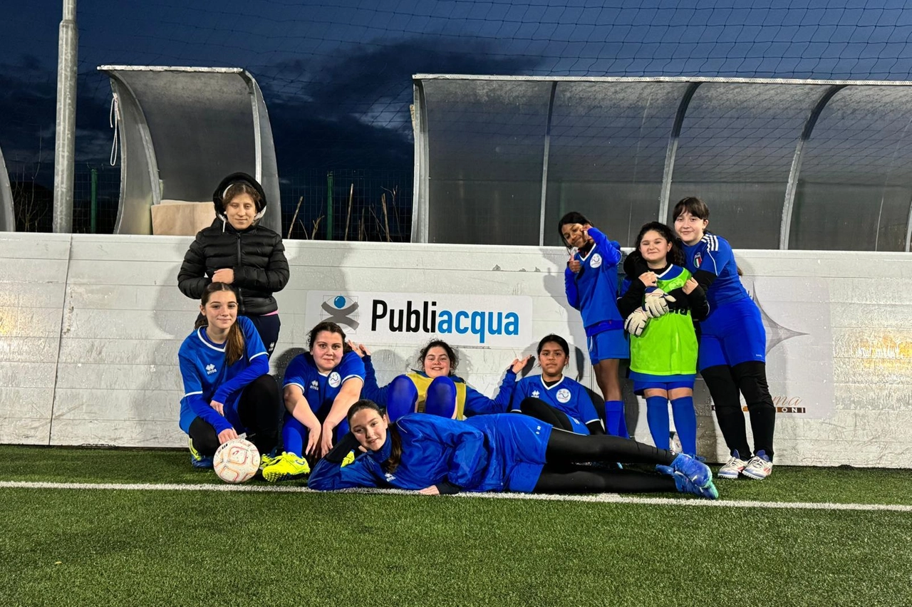 Le ragazze della squadra femminile U13