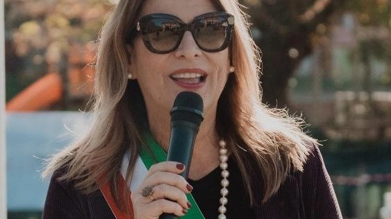 La sindaca Katia Cecchinelli La sindaca Katia Cecchinelli
