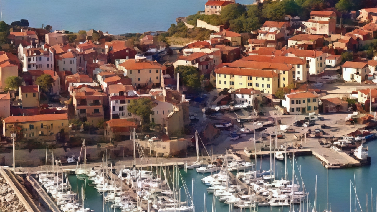 Il porto turistico di Talamone Il porto turistico di Talamone